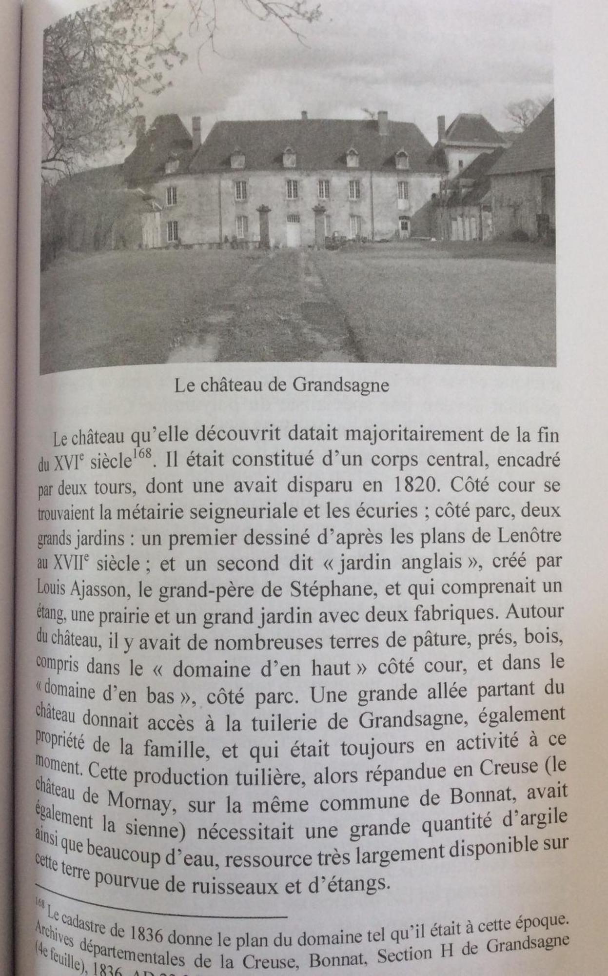 Chateau De Grandsagne Bonnat Екстер'єр фото